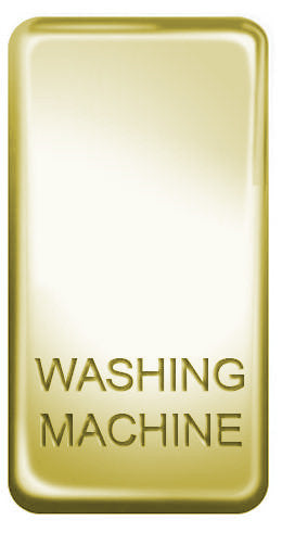 BG Nexus GRWMPB Grid Rocker Labelled  *WASHING MC* Polished Brass - BG - Sparks Warehouse
