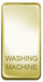 BG Nexus GRWMPB Grid Rocker Labelled  *WASHING MC* Polished Brass - BG - Sparks Warehouse
