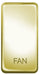 BG Nexus GRFNPB Grid Rocker Labelled  *FAN* Polished Brass - BG - Sparks Warehouse