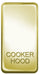 BG Nexus GRCHPB Grid Rocker Labelled  *Cooker HOOD* Polished Brass - BG - Sparks Warehouse
