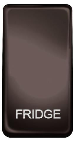 BG Nexus GRFDBN Grid Rocker Labelled  *FRIDGE* Black Nickel - BG - Sparks Warehouse