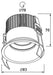 BG LKT6565 Dwn/Lgt LED 7W 37Deg Whi - BG - sparks-warehouse