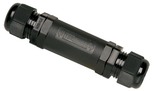 BG TTK25BKSD Standard Black TEETUBE IN LINE Connector 5 Pole M25 IP68 - BG - sparks-warehouse