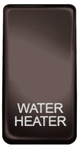 BG Nexus GRWHBN Grid Rocker Labelled  *WATER HEATER* Black Nickel - BG - Sparks Warehouse