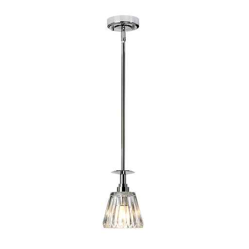 Elstead - BATH/AGATHA1P PC Agatha 1 Light Pendant - Polished Chrome - Elstead - Sparks Warehouse