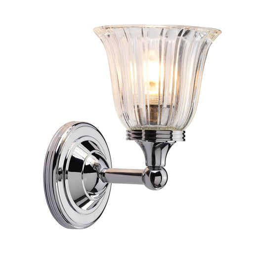 Elstead - BATH/AUSTEN1 PC Austen 1 Light Wall Light - Polished Chrome - Elstead - Sparks Warehouse