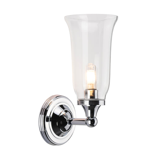 Elstead - BATH/AUSTEN2 PC Austen 1 Light Wall Light - Polished Chrome - Elstead - Sparks Warehouse