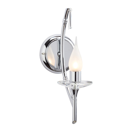 Elstead - BATH/BR1 CHROME Brightwell 1 Light Wall Light - Elstead - Sparks Warehouse