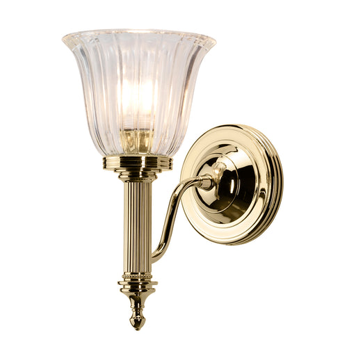 Elstead - BATH/CARROLL1 PB Carroll 1 Light - Polished Brass - Elstead - Sparks Warehouse