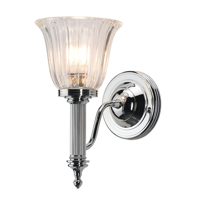 Elstead - BATH/CARROLL1 PC Carroll 1 Light - Polished Chrome - Elstead - Sparks Warehouse