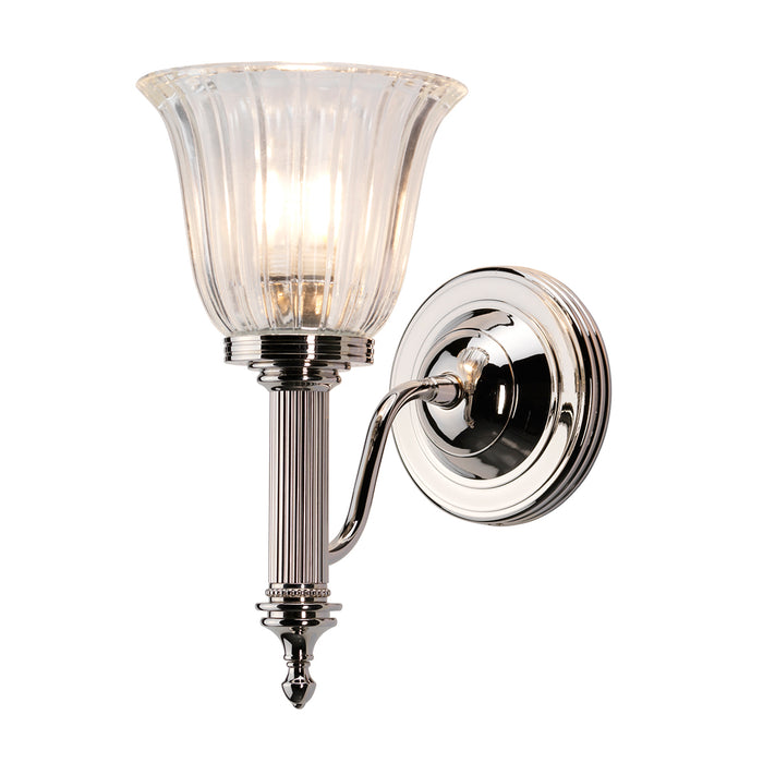 Elstead - BATH/CARROLL1 PN Carroll 1 Light - Polished Nickel - Elstead - Sparks Warehouse