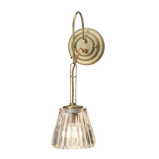 Elstead - BATH/DEMELZA BB Demelza 1 Light Wall Light - Brushed Brass - Elstead - Sparks Warehouse