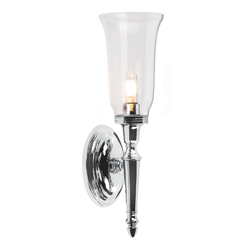 Elstead - BATH/DRYDEN2 PC Dryden 1 Light Wall Light - Polished Chrome - Elstead - Sparks Warehouse