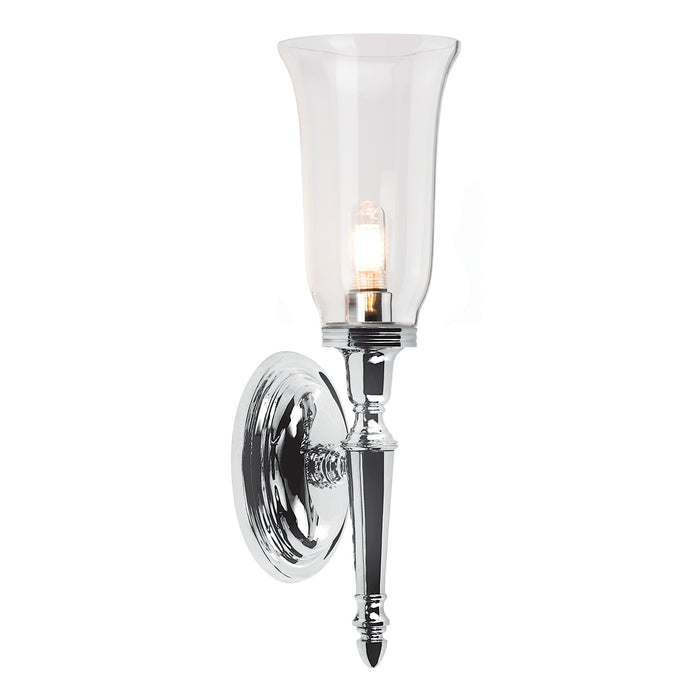Elstead - BATH/DRYDEN2 PC Dryden 1 Light Wall Light - Polished Chrome - Elstead - Sparks Warehouse