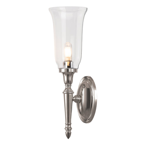Elstead - BATH/DRYDEN2 PN Dryden 1 Light Wall Light - Polished Nickel - Elstead - Sparks Warehouse
