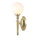 Elstead - BATH/DRYDEN4 PB Dryden 1 Light Wall Light - Polished Brass - Elstead - Sparks Warehouse