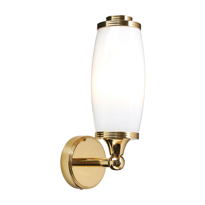 Elstead - BATH/ELIOT1 PB Eliot 1 Light Wall Light - Polished Brass - Elstead - Sparks Warehouse