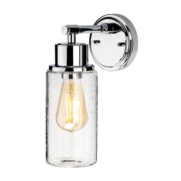 Elstead - BATH/MORVAH1 PC Morvah 1 Light Wall Light - Polished Chrome - Elstead - Sparks Warehouse