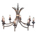 Elstead - BB8 BRZ PATINA Bamboo 8 Light Chandelier - Elstead - Sparks Warehouse