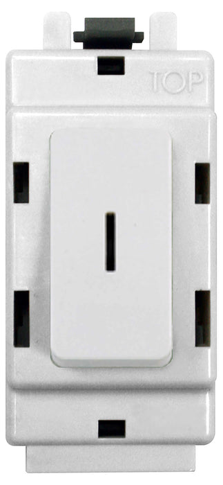 BG Nexus G12KY Grid 20AX 2 Way Single Pole Secret KEY Module  White - BG - sparks-warehouse
