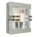Elstead - BERN E27 S/S F Bern 1 Light Wall Lantern - Stainless Steel With Frosted Glass - Elstead - Sparks Warehouse