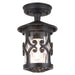 Elstead - BL13A BLACK Hereford 1 Light Porch Lantern - Elstead - Sparks Warehouse