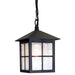 Elstead - BL18B BLACK Winchester 1 Light Chain Lantern - Elstead - Sparks Warehouse