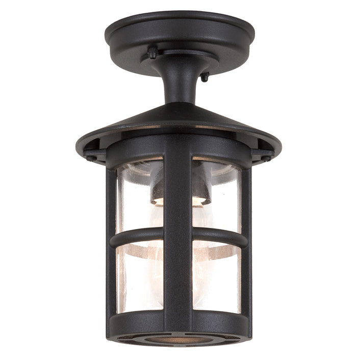 Elstead - BL21A BLACK Hereford 1 Light Porch Lantern - Elstead - Sparks Warehouse