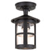 Elstead - BL21A BLACK Hereford 1 Light Porch Lantern - Elstead - Sparks Warehouse