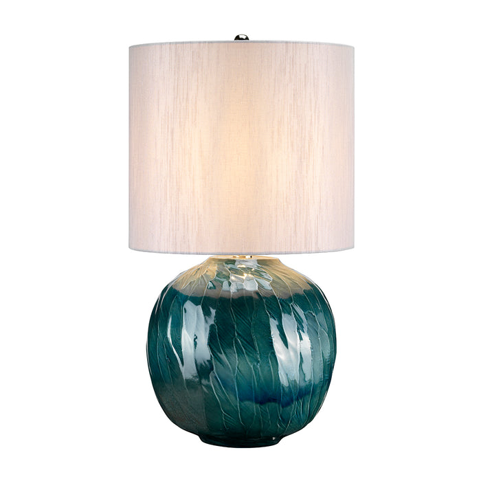 Elstead - BLUE GLOBE/TL Blue Globe 1 Light Table Lamp - Elstead - Sparks Warehouse