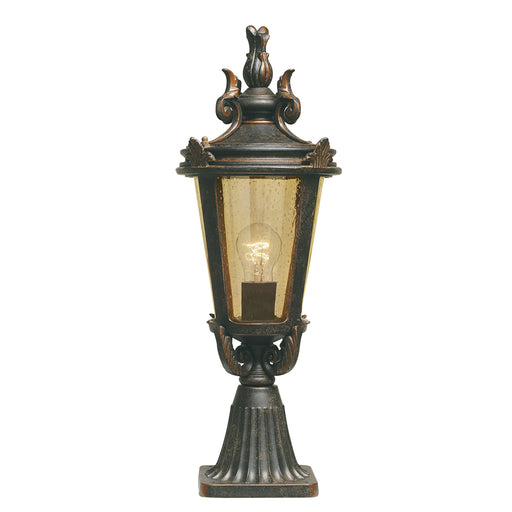 Elstead - BT3/M Baltimore 1 Light Medium Pedestal Lantern - Elstead - Sparks Warehouse