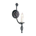 Elstead - BY1 BLACK Belfry 1 Light Wall Light Black - Elstead - Sparks Warehouse