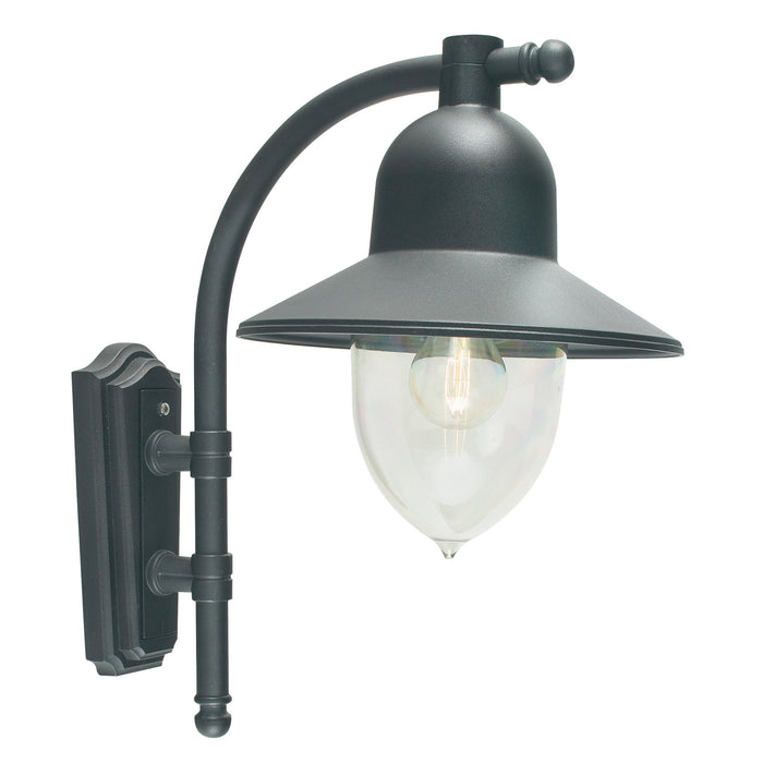 Elstead - C2 BLACK Como 1 Light Wall Lantern - Black - Elstead - Sparks Warehouse