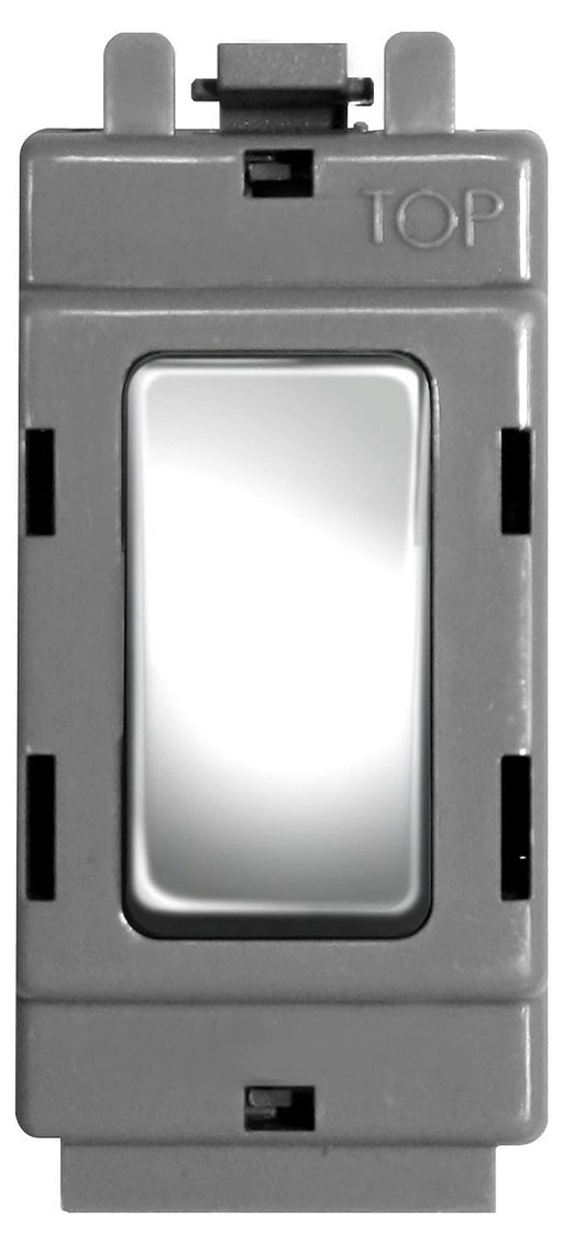 BG Nexus GPC30 Grid Chrome 20AX Double Pole Switch Module - BG - sparks-warehouse