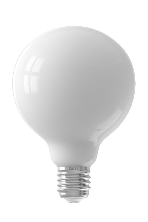 Calex 474796 - Calex LED Full Glass Filament Globe Lamp 220-240V 7W 800lm E27 G80, Softline 2700K Calex Calex - Sparks Warehouse