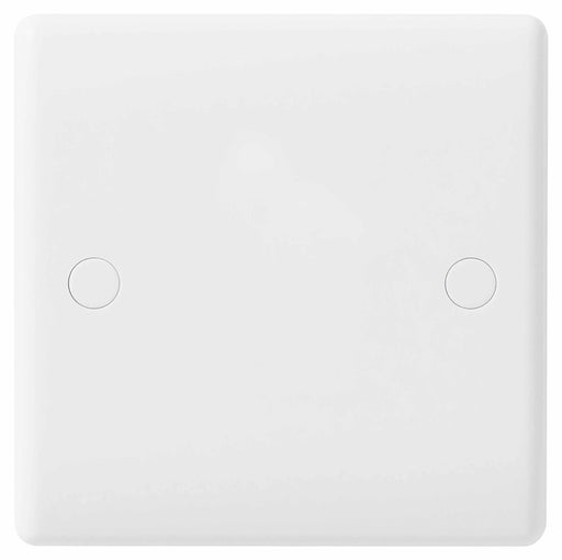 BG Nexus 894 1 Gang White Blank Plate - BG - sparks-warehouse