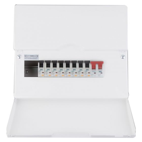 BG CFSWP810 Consumer Unit 10 Way RCBO 8xRCBOS - BG - Sparks Warehouse