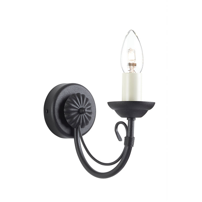 Elstead - CH1 BLACK Chartwell 1 Light Wall Light - Elstead - Sparks Warehouse