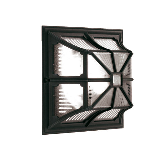 Elstead - CP12 BLACK Chapel 1 Light Flush Lantern - Elstead - Sparks Warehouse