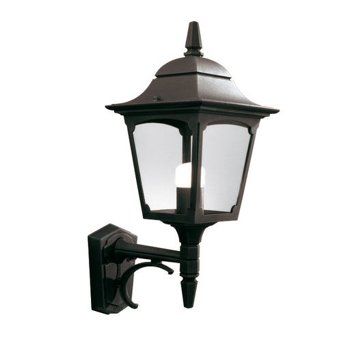 Elstead - CP1 BLACK Chapel 1 Light Up Wall Lantern - Elstead - Sparks Warehouse