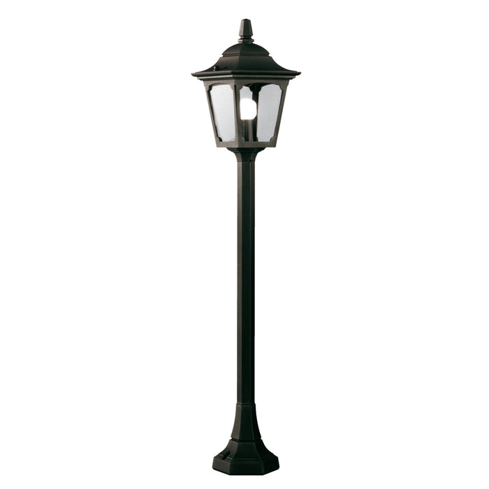 Elstead - CPM5 BLACK Chapel 1 Light Mini Pillar Lantern - Elstead - Sparks Warehouse