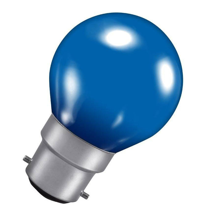 Crompton ROU15BBC-GLZ BC-B22d 15W Golfball Blue Light Bulb