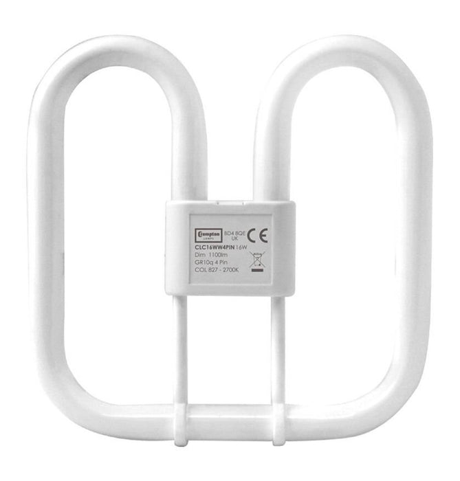 Crompton CLC16WW4PIN GR10q 16W 2D Warm White Light Bulb - DISCONTINUED