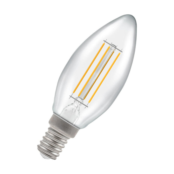 Crompton 15555 SES-E14 5W Candle Cool White Light Bulb