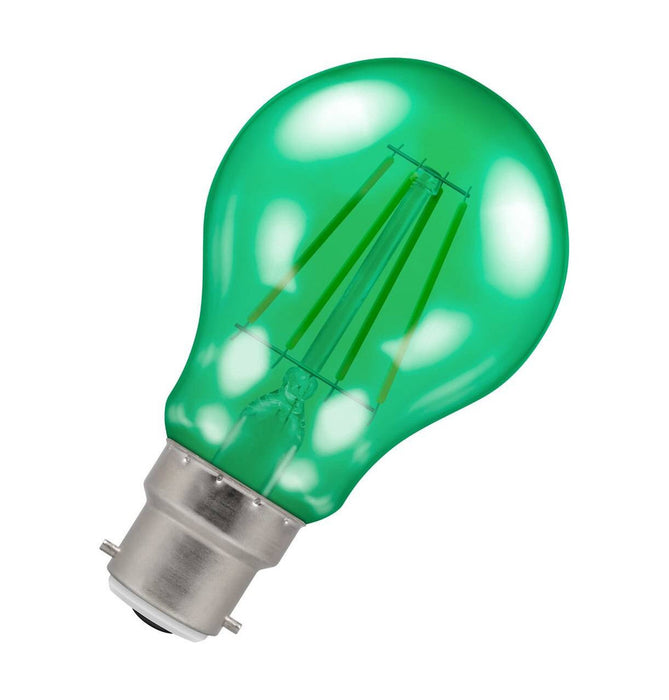 Crompton 13674 BC-B22d 4.5W GLS Green Light Bulb
