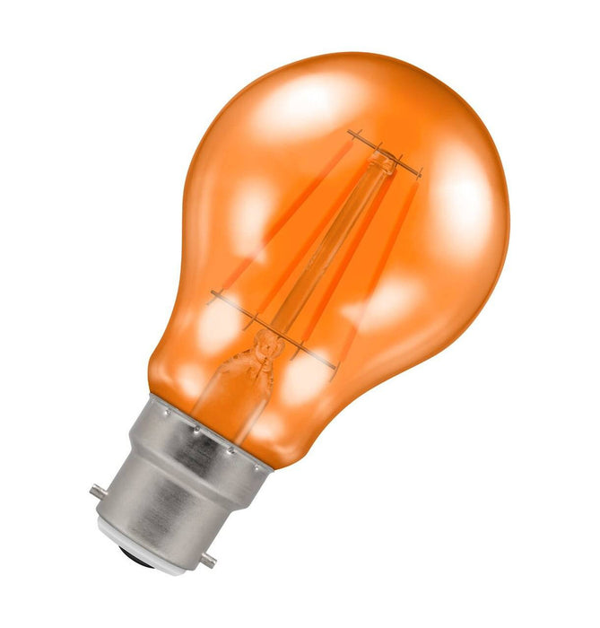 Crompton 13698 BC-B22d 4.5W GLS Orange Light Bulb