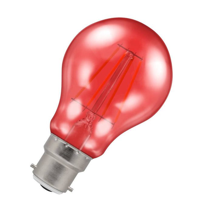 Crompton 13759 BC-B22d 4.5W GLS Red Light Bulb