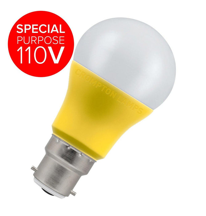 Crompton 12042 BC-B22d 9W GLS Cool White Light Bulb