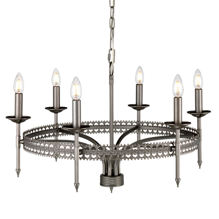 Elstead - CROWN6 Crown 6 Light Chandelier - Elstead - Sparks Warehouse