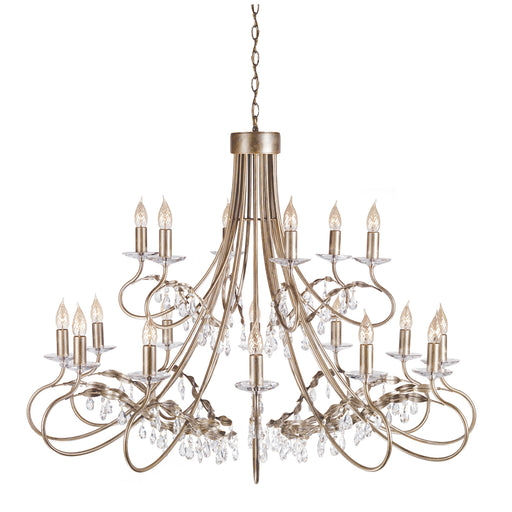 Elstead - CRT18 SIL/GOLD Christina 18 Light Chandelier - Elstead - Sparks Warehouse